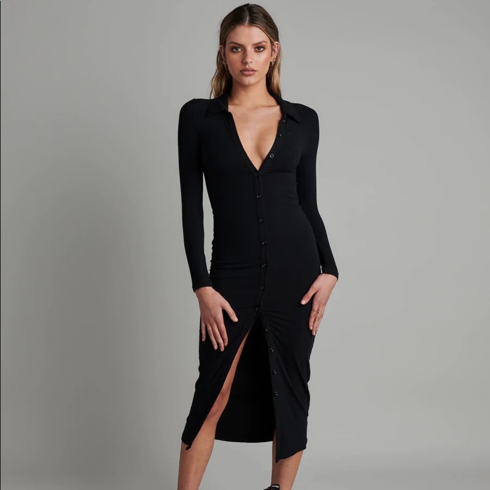 bayse polo maxi dress